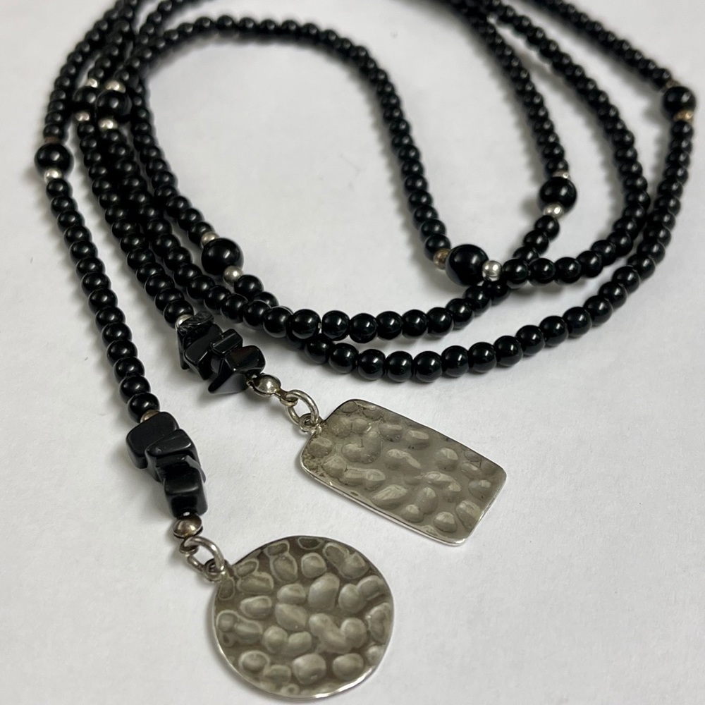 Silpada Sterling Silver Lariat Necklace. - Picture 4 of 6